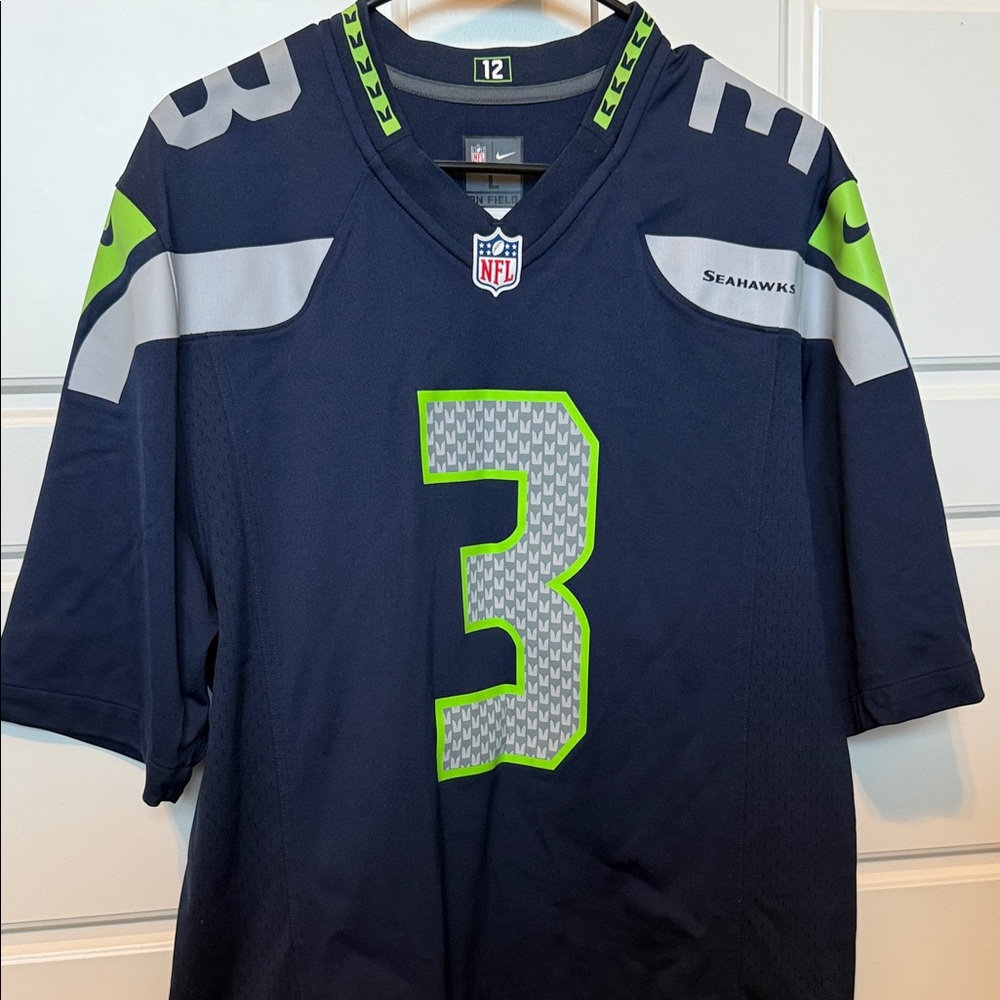 NFL Nike Russell Wilson Seahawks Jersey